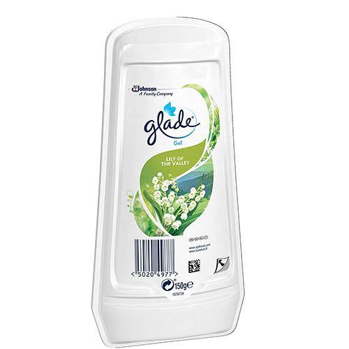 Glade Solid Gel Air Freshener Lilly of the Valley - 150g - sassydeals.co.uk