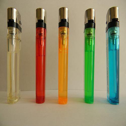 GSD Disposable Fire Lighters - 5's (5 Lighters - Random Colours) - sassydeals.co.uk