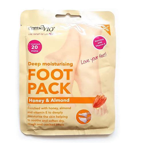 Healthpoint Derma V10 Moisturising Foot Treatment Pack (Honey & Almond) - sassydeals.co.uk
