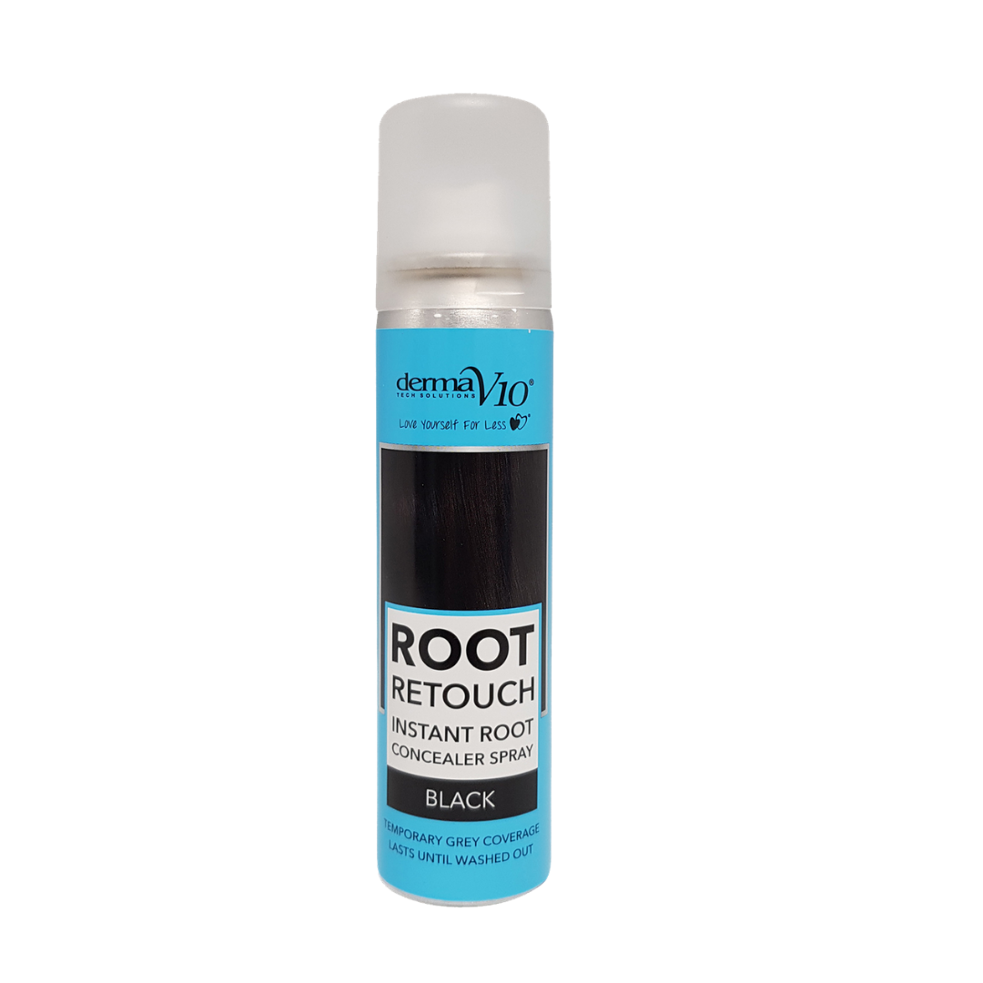 Healthpoint Root Re Touch Hair Spray (Black) - 75ml - sassydeals.co.uk