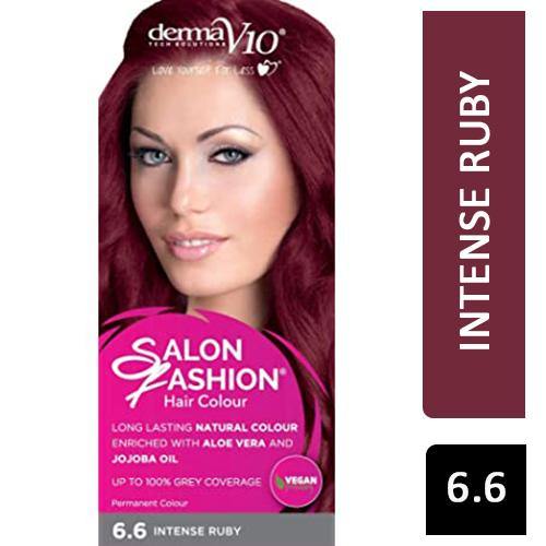 Healthpoint Salon Fashion Permanent Hair Colour - Intense Ruby (6.6) - sassydeals.co.uk