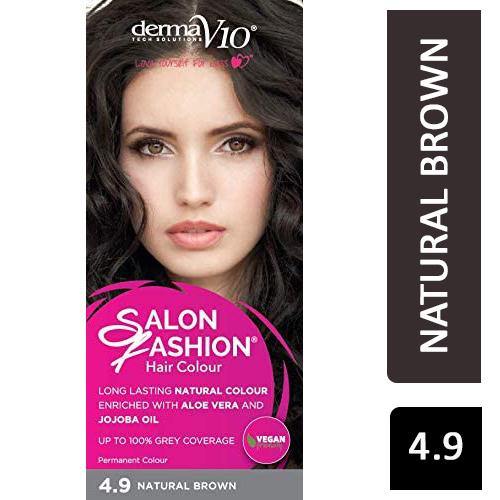 Healthpoint Salon Fashion Permanent Hair Colour - Natural Brown (4.9) - sassydeals.co.uk