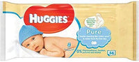 Thumbnail for Huggies Baby Wipes (Pure - Delicate Skin) - 56's (3 Packs) - sassydeals.co.uk
