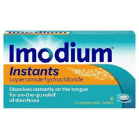 Thumbnail for Imodium Tablets (Instants) Loperamide 2mg - 6's - sassydeals.co.uk