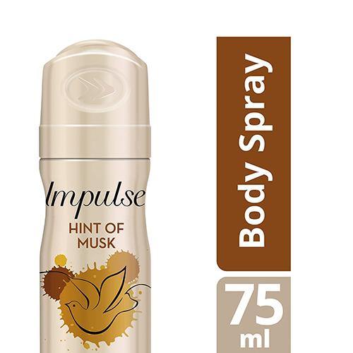 Impulse Body Spray Deodorant (Musk) - 75ml - sassydeals.co.uk