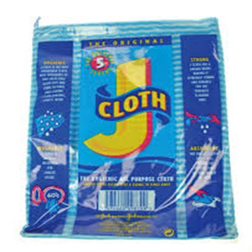 J Cloths Kitchen Cleaning Cloth/Washable Towels (Blue) - 5's - sassydeals.co.uk