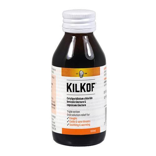 Kilkof Cough Syrup Linctus (Nasty Cough, Colds & Sore Throats) - 100ml - sassydeals.co.uk