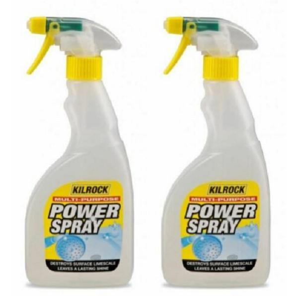 Kilrock Multi-Purpose Power Spray Cleaner (Limescale Scum Grease Remover) - 500ml - sassydeals.co.uk