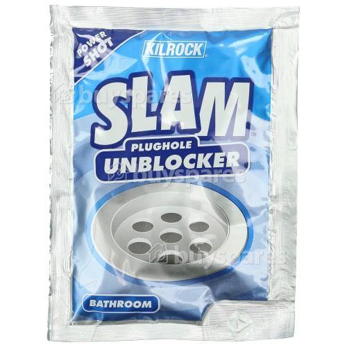 Kilrock SLAM Bathroom Plughole Unblocker Sachet (Drain Cleaner) - 80g - sassydeals.co.uk