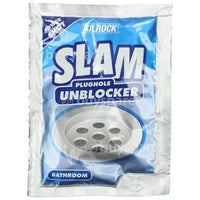 Thumbnail for Kilrock SLAM Bathroom Plughole Unblocker Sachet (Drain Cleaner) - 80g - sassydeals.co.uk