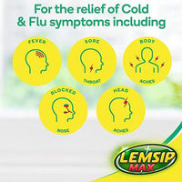 Thumbnail for Lemsip Max Cold & Flu Capsules - 16's - sassydeals.co.uk