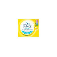 Thumbnail for Lil-lets Non-Applicator Tampons (Regular) - 10's (Yellow) - sassydeals.co.uk