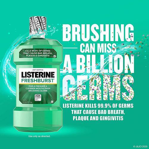 Listerine Mouthwash Freshburst - 500ml - sassydeals.co.uk