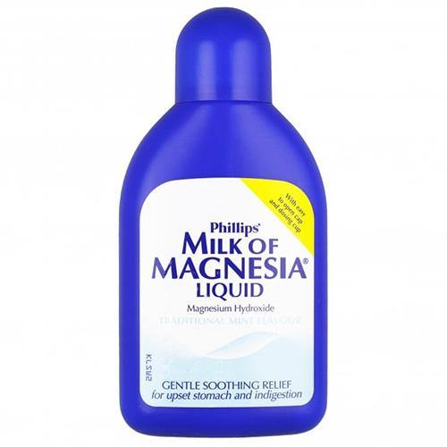 Milk of Magnesia Liquid Oral Suspension (for Upset Stomach) - 200ml - sassydeals.co.uk