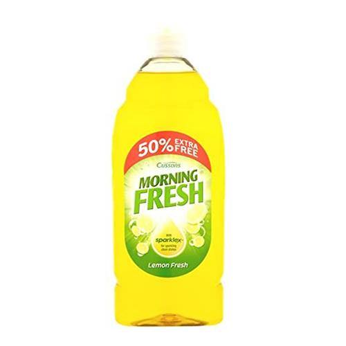 Morning Fresh Wash Up Liquid (Lemon) - 450ml + 50% Free - sassydeals.co.uk