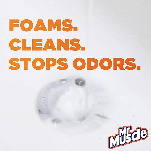 Mr Muscle Kitchen & Bathroom Sink & Drain Foamer Cleaner - 500ml - sassydeals.co.uk