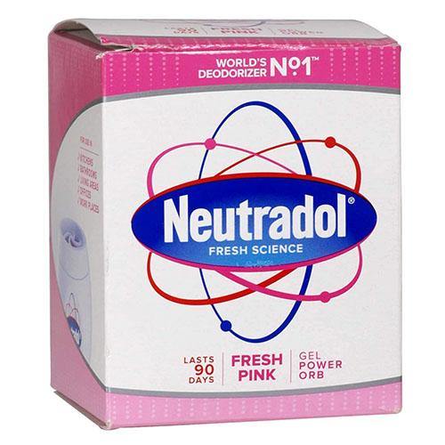 Neutradol Gel Odour Destroyer (Fresh Pink) - Deodoriser - sassydeals.co.uk