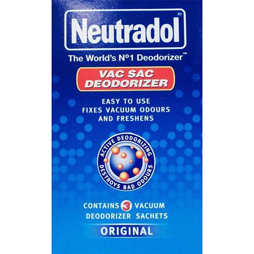 Neutradol Vacuum Sachets Deodorizer (Original) - 3's - sassydeals.co.uk