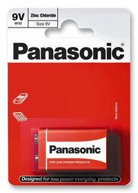 Thumbnail for Panasonic Batteries (9v 6F22) PP3 - (Single) - sassydeals.co.uk