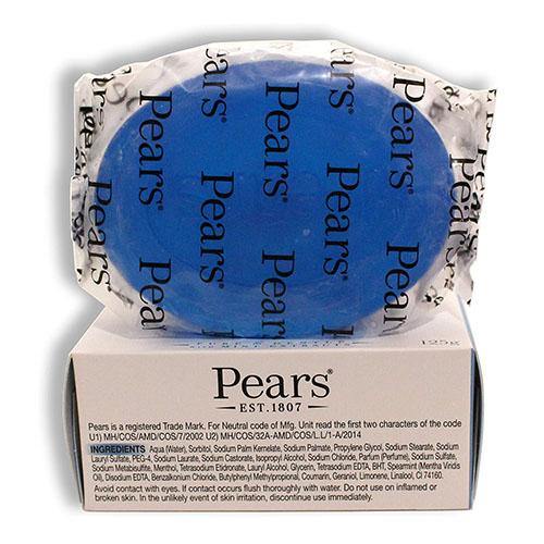 Pears Soap Blue (Mint Extract) - 125g - sassydeals.co.uk