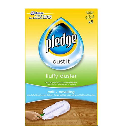 Pledge Fluffy Duster Refill (Multi-Surface Cleaner) - 5's - sassydeals.co.uk