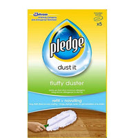 Thumbnail for Pledge Fluffy Duster Refill (Multi-Surface Cleaner) - 5's - sassydeals.co.uk