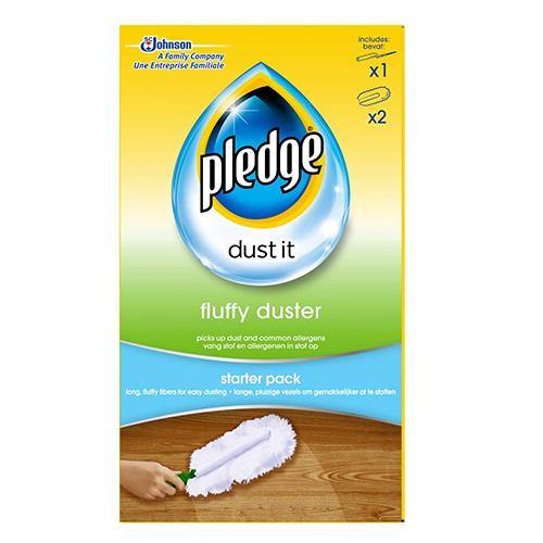 Pledge Fluffy Duster Starter Pack (Multi-Surface Cleaner) - sassydeals.co.uk