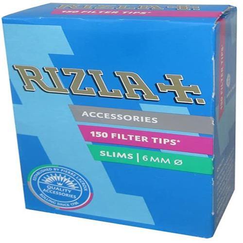 Rizla Cigarette Filter Tips Slimline - 150's - sassydeals.co.uk