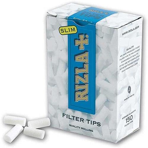 Rizla Cigarette Filter Tips Slimline - 150's - sassydeals.co.uk