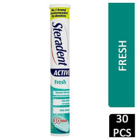 Thumbnail for Steradent Tablets Denture Cleaner Fresh Mint (Green) - 30's - sassydeals.co.uk
