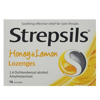 Thumbnail for Strepsils Lozenges (Honey & Lemon) - 16's - sassydeals.co.uk