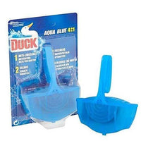 Thumbnail for Toilet Duck Solid Rim Block Cleaning & Freshness (Aqua Blue) - 40g - sassydeals.co.uk