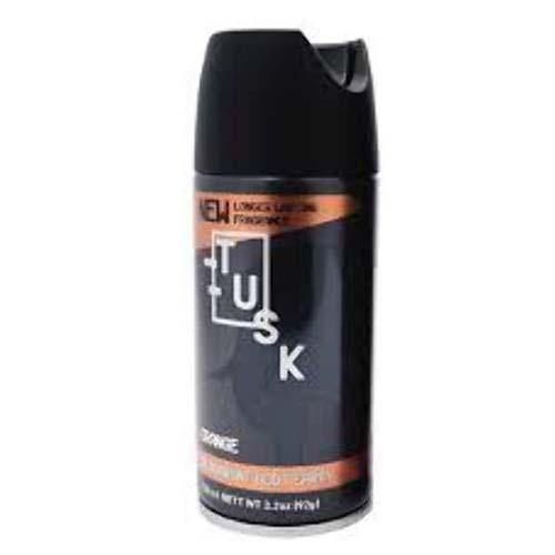 Tusk Men's Deodorant Body Spray (Orange) - 150ml - sassydeals.co.uk