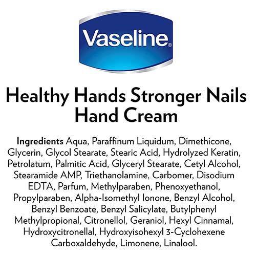 Vaseline Intensive Care Healthy Hands & Stronger Nails Cream - 75ml - sassydeals.co.uk