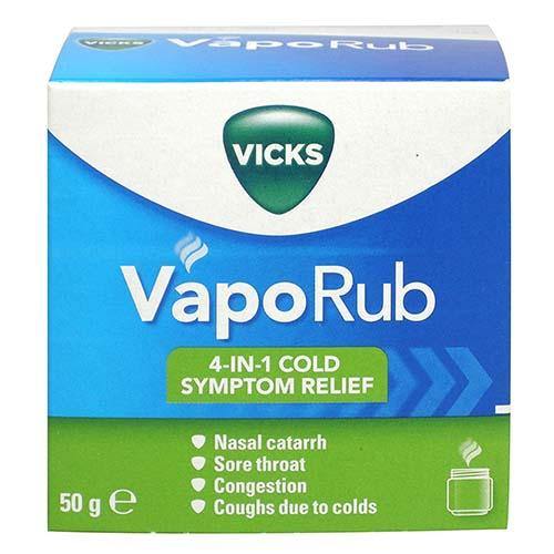 Vicks VapoRub (for Cold Symptom Relief) - 50g - sassydeals.co.uk