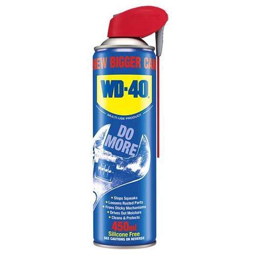 WD-40 Multi-Purpose Lubricant Spray Aerosol Smart Straw Clean & Protect Rust - 500ml - sassydeals.co.uk