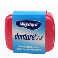 Thumbnail for Wisdom Denture Box Denture Storage Solution - Assorted Colours - sassydeals.co.uk