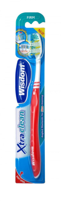 Thumbnail for Wisdom Xtra-Clean Toothbrush (Firm) - Single Pack - sassydeals.co.uk