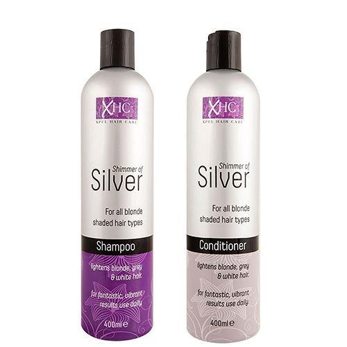 XHC Shimmer of Silver Hair Conditioner - 400ml - sassydeals.co.uk