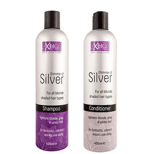 XHC Shimmer of Silver Hair Shampoo - 400ml - sassydeals.co.uk